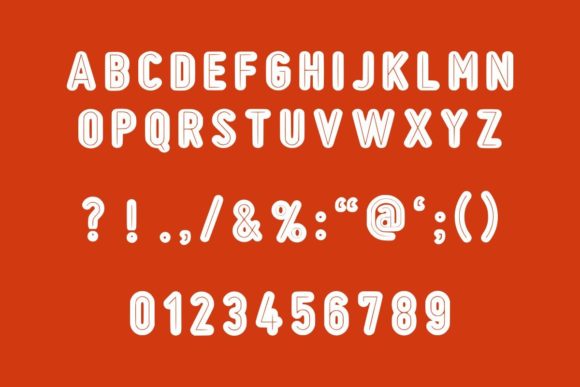 River Squid Font PNG with transparent background - Preview 6