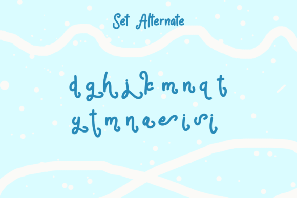 Santo Candy Font PNG with transparent background - Preview 1