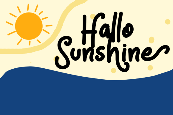 Santo Candy Font PNG with transparent background - Preview 3