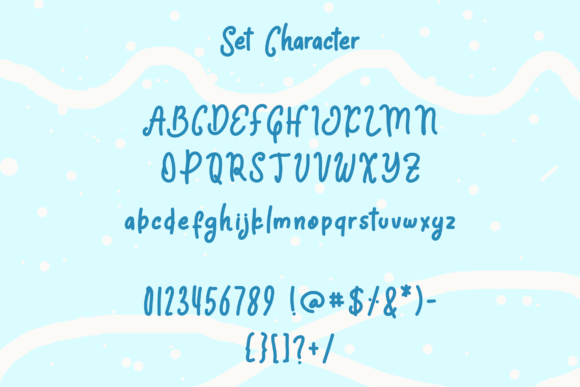 Santo Candy Font PNG with transparent background - Preview 5