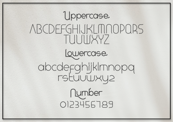 Aero Font - Preview 1