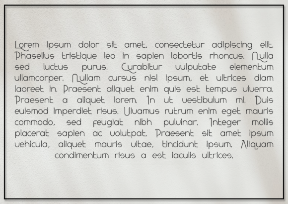 Aero Font - Preview 4