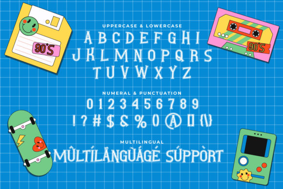 Bouncy Campus Font - Preview 3