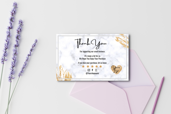 Canva Thank You Card Template