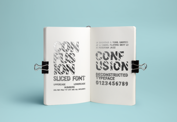 Confusion Font - Preview 2