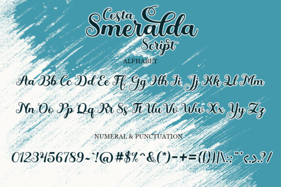 Costa Smeralda Script Font - Preview 3