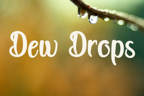 Cute Bubbles Font - Preview 1