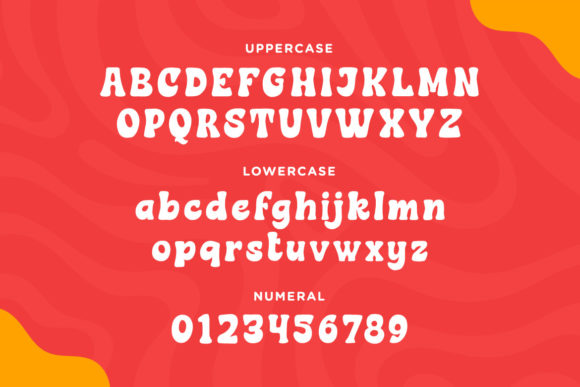 Gummies Font font preview - 1