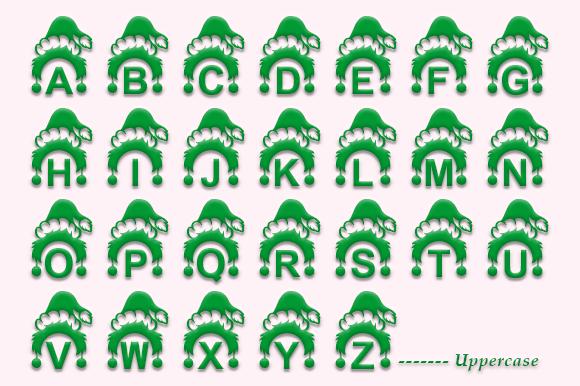 Manson Monogram Font PNG with transparent background - Preview 4