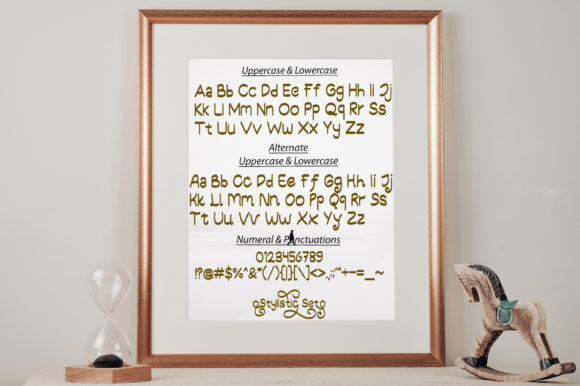 Maskoki Font PNG with transparent background - Preview 2