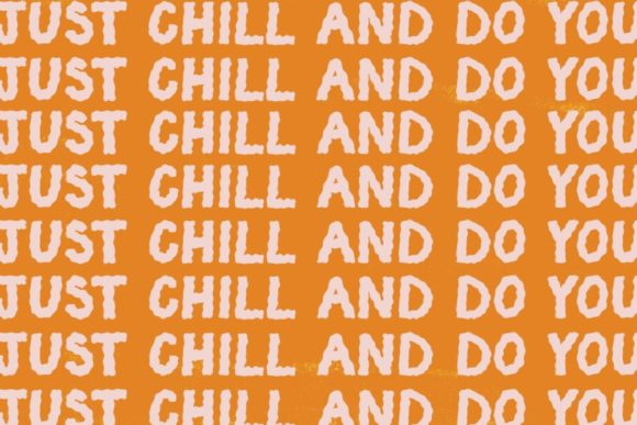 No Chill Font font preview - 4