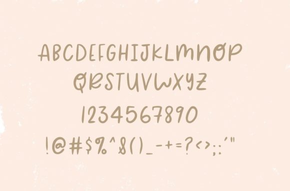 Plant Mama Font PNG with transparent background - Preview 1