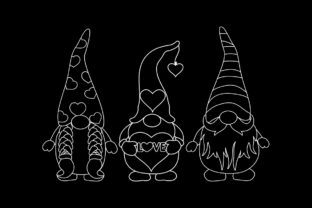 Valentine Gnomes SVG Graphic by artgraph · Creative Fabrica