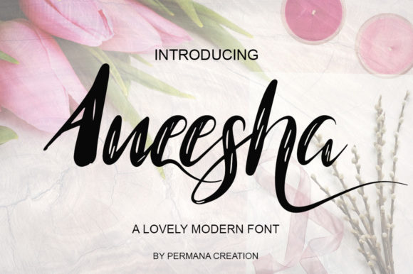 Aneesha Font - Preview 2