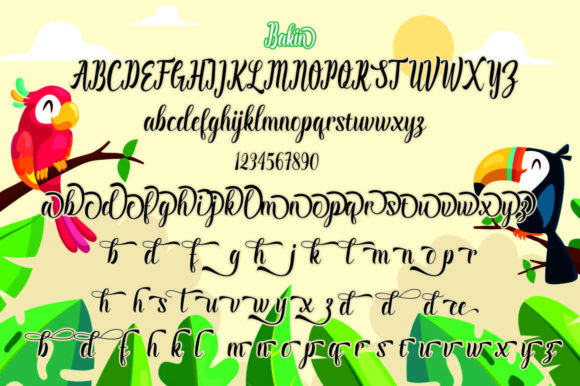 Bakin Font - Preview 3