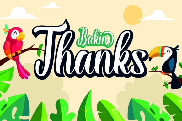 Bakin Font - Preview 4