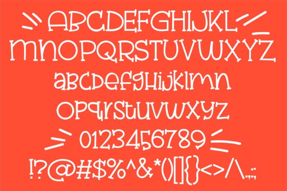 Blare out Font - Preview 4