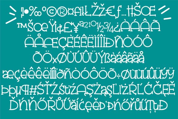 Blare out Font - Preview 5