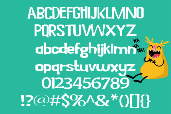 Bobotie Font PNG with transparent background - Preview 1
