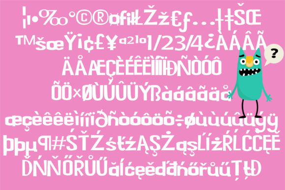 Bobotie Font PNG with transparent background - Preview 2