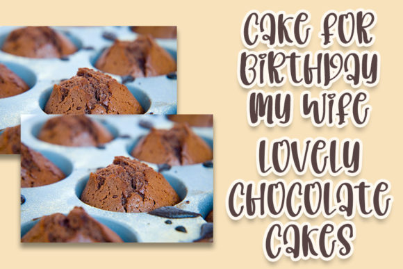 Brown Cakes Font - Preview 1