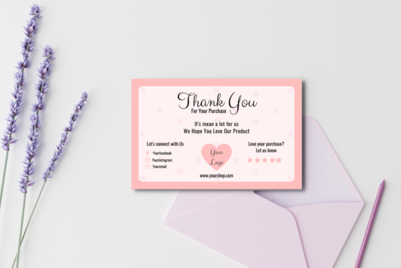 Canva Thank You Card Template