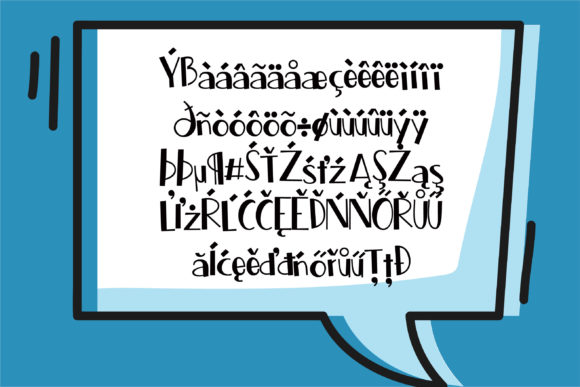 Chatterbox Font - Preview 4