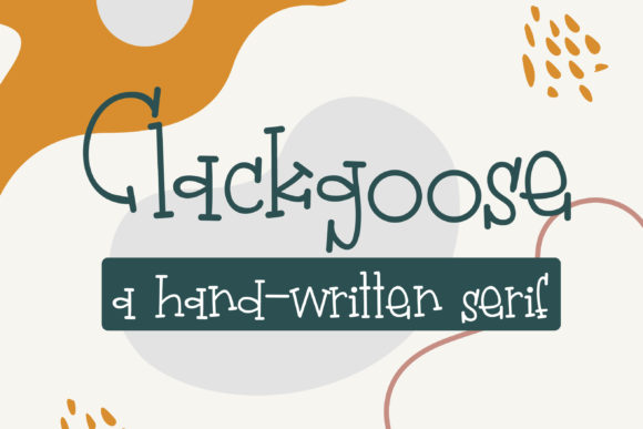 Clackhead Font PNG with transparent background - Preview 1