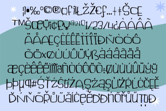 Extrospective Font - Preview 2