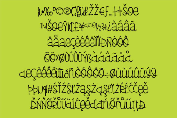 Firebug Font - Preview 2