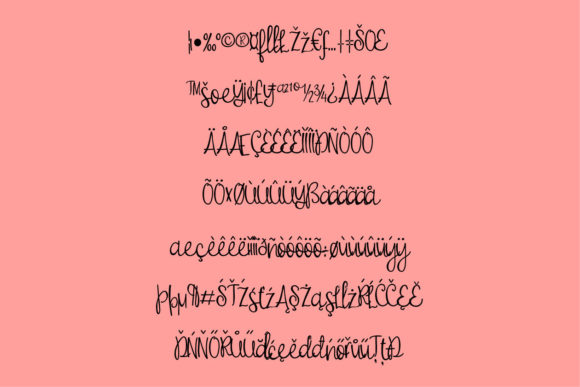 Giraffable Font - Preview 6