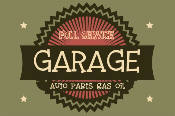 Jalopy Font PNG with transparent background - Preview 3