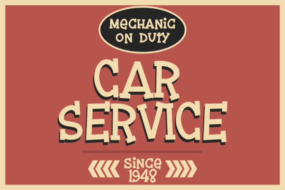 Jalopy Font PNG with transparent background - Preview 6