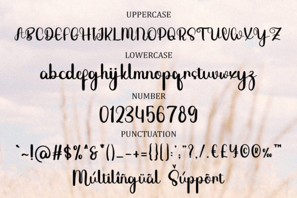 Photo Frame Font PNG with transparent background - Preview 4