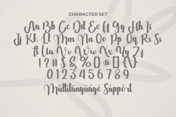 Beauty Unleash Font font preview - 2
