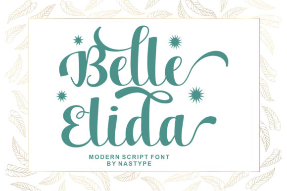 Belle Elida Font - Preview 6