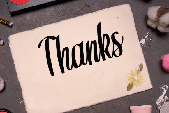 Calligraphy Font - Preview 4