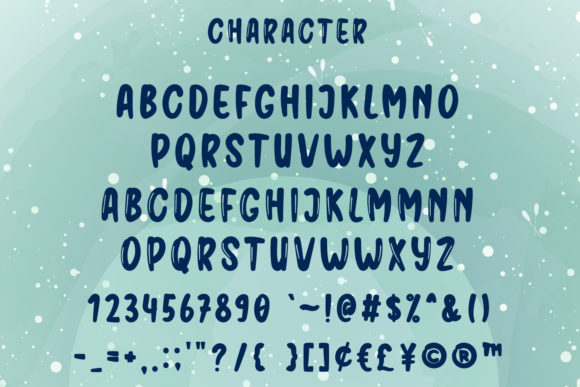 Green Love Font - Preview 3