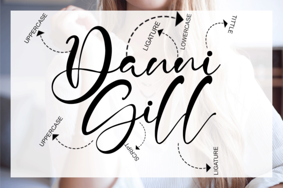 Jayne Green Font PNG with transparent background - Preview 1