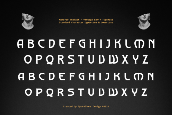Maidfor Thelast Font PNG with transparent background - Preview 6