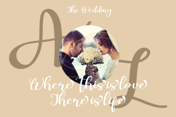 Ornella Font PNG with transparent background - Preview 5