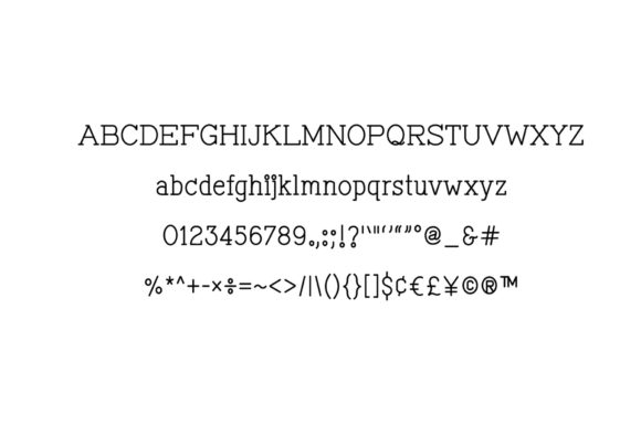 Patina Font PNG with transparent background - Preview 3