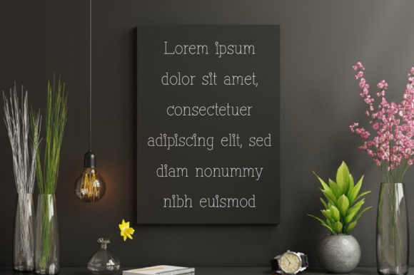 Patina Light Font PNG with transparent background - Preview 1