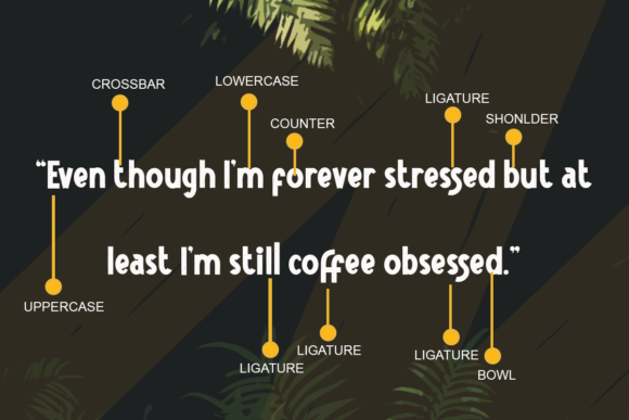 Puny Font PNG with transparent background - Preview 1
