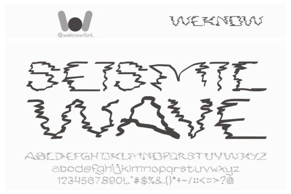 Smoke in the Water Font PNG with transparent background - Preview 2