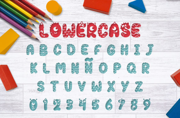 Baby Monster Font - Preview 2