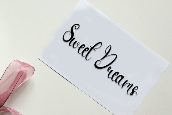 Beauty Sleep Font - Preview 1