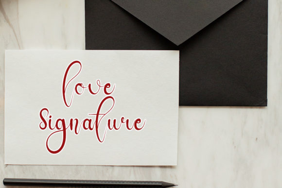 Blind Love Font - Preview 2