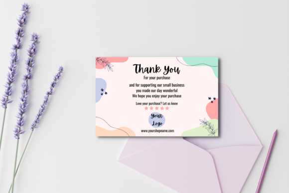 Canva Thank You Card Template