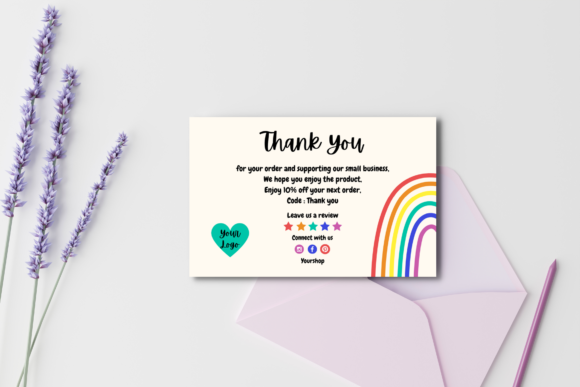Canva Thank You Card Template 17